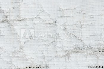 White recycled truck tarpaulin texture