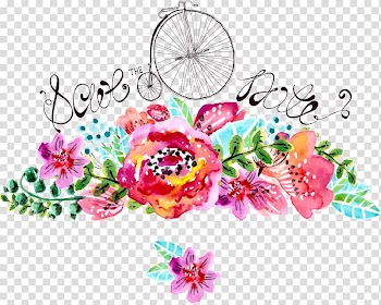 White, red, pink, and green flowers illustration, Watercolor painting Flower Illustration, Watercolor flowers transparent background PNG clipart