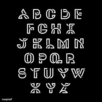 White retro alphabets vector set | Free stock vector - 543500