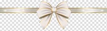 White ribbon animated illustration, Yellow Ribbon, Elegant Bow transparent background PNG clipart