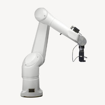 White robotic arm, industrial technology, | Free PSD - rawpixel