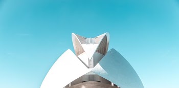 white roof of infrastructure