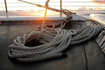 White rope on black. Original | Free Photo - rawpixel