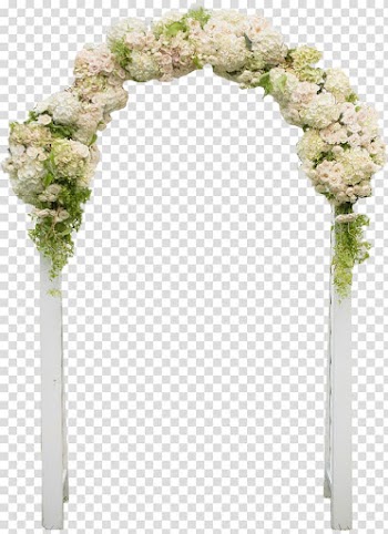 White rose arch, Cape Cod Wedding Bride Ceremony, gazebo transparent background PNG clipart