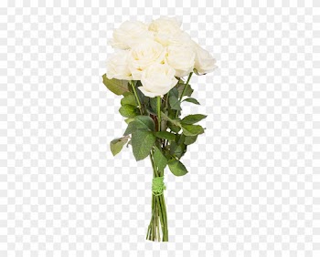 White Roses In Bouquets - Garden Roses