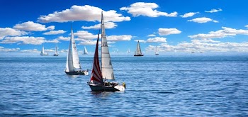 White Sailboat on Body of Water Under White Sky during Daytime