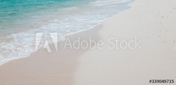 White sand beach