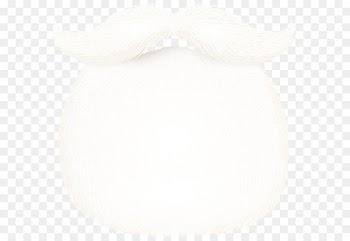 White - Santa Claus Beard PNG Clipart Image 