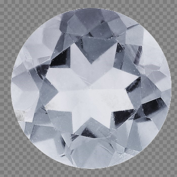 White Sapphire PNG Image Background