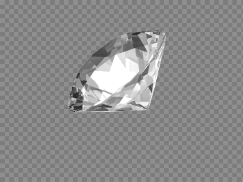 White Sapphire Transparent Image