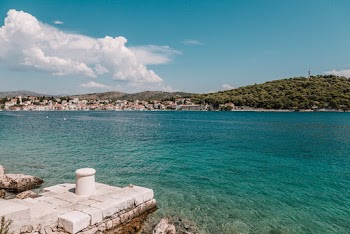 White Sea Dock Near Body of Water
