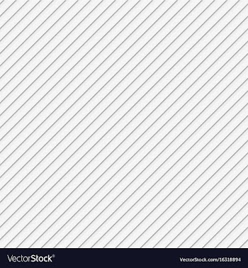 White seamless diagonal stripe pattern background vector image