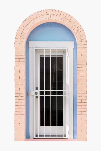 White security door, home safety | Free PSD - rawpixel