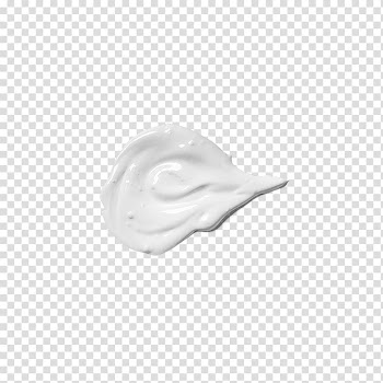 White Shankha Black, White oil paint transparent background PNG clipart