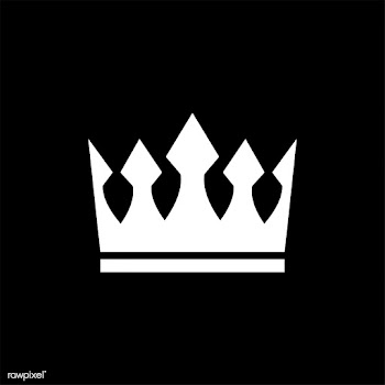 White single royal crown vector | Free stock vector - 543112