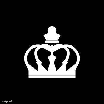 White single royal crown vector | Free stock vector - 543120
