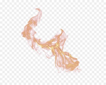 white smoke long hair peach