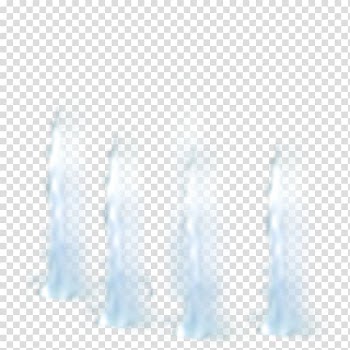 White smokes illustration, Freezing Sky Liquid Cloud , Fountain Pond Waterscape transparent background PNG clipart