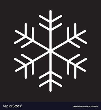 white snowflake icon or logo