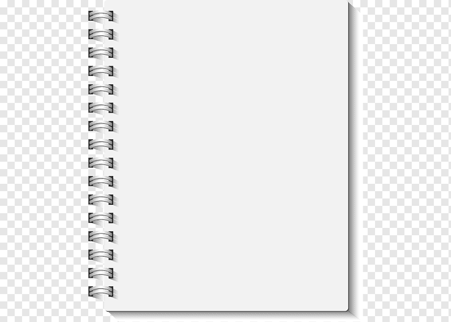 white spiral book, Notebook Angle Font, Notebook, white, text, rectangle png