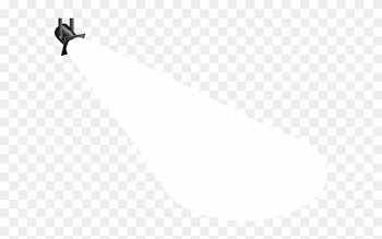 White Spotlight Clip Art At Vector Clip Art - Spotlight Black And White