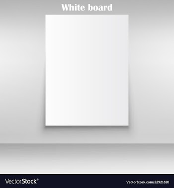 White squared notebook paper on white background vector image
