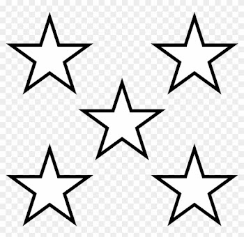 White Star Free Download Clip Art On Clipart Black - Gerber 22-05509, Compact Sport - Multi-plier 400, Black,
