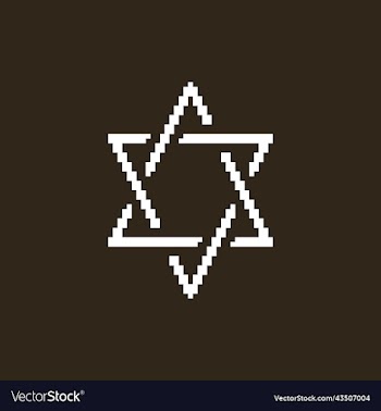 white star of david sign