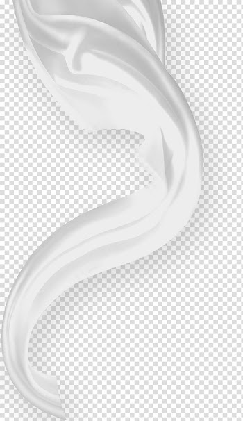 White strap , Black and white Pattern, Layers of white ribbons transparent background PNG clipart