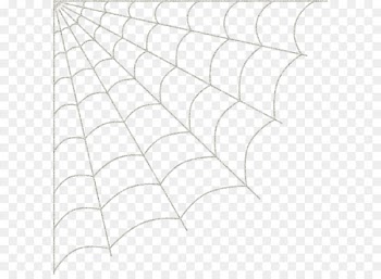 White Structure Point Angle Pattern - Cobweb 