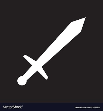 white sword icon