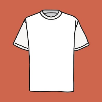 White t-shirt graphic mockup, apparel | Free PSD Mockup - rawpixel