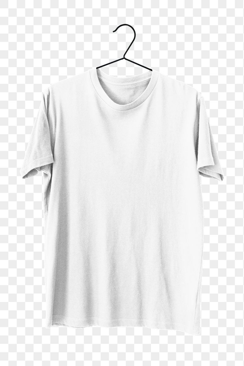 White t-shirt png sticker, simple | Free PNG - rawpixel
