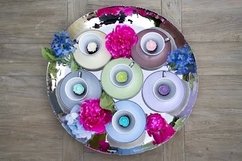 White Teacup and Saucer Lot