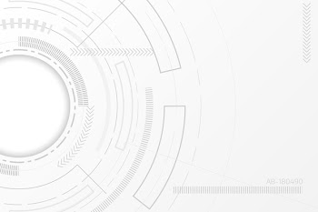 White technology background concept Free Vector
