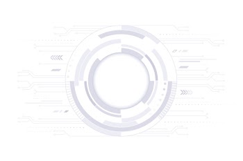 White technology background Free Vector