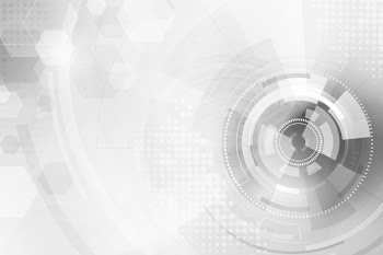 White technology background Free Vector