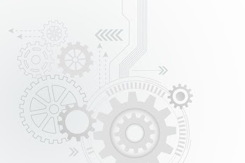 White technology background Free Vector