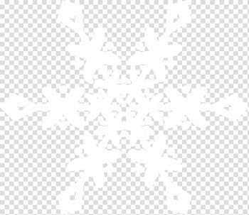 White Textile Pattern, White beautiful snowflake piece transparent background PNG clipart