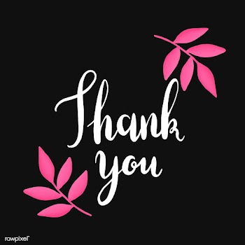 White thank you typography vector | Free stock vector - 511876