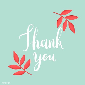 White thank you typography vector | Free stock vector - 511884