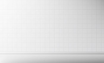 White tile wall and floor in bathroom background Free Vector
