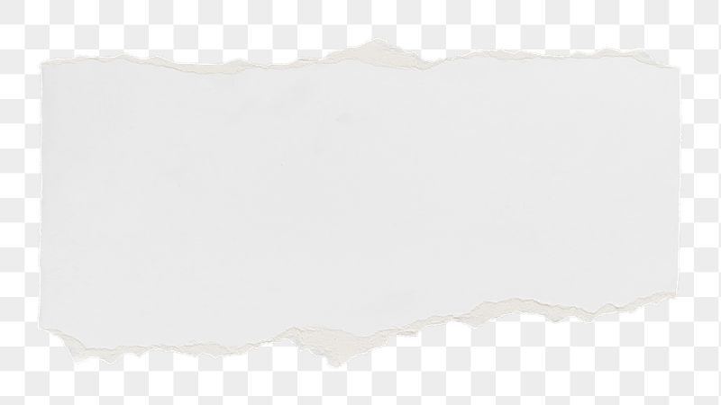 White torn paper png cut | Free PNG - rawpixel