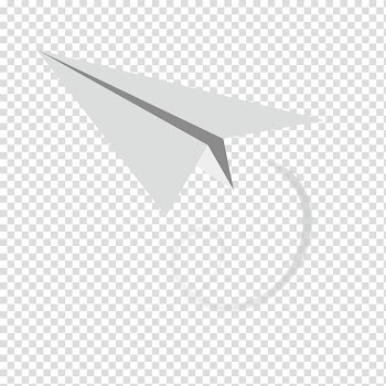 White Triangle Area Pattern, White paper airplane transparent background PNG clipart