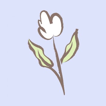 White tulip flower sticker, pastel | Free Vector Illustration - rawpixel