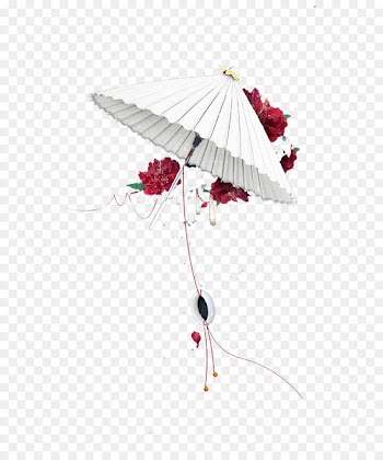 White Umbrella Poster - White umbrella 