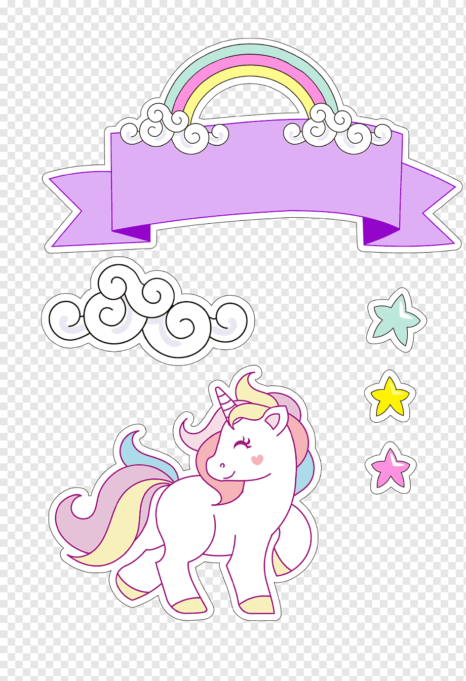 white unicorn illustration, Unicorn Cake Churro Being Confectionery store, topo, purple, mammal, text png