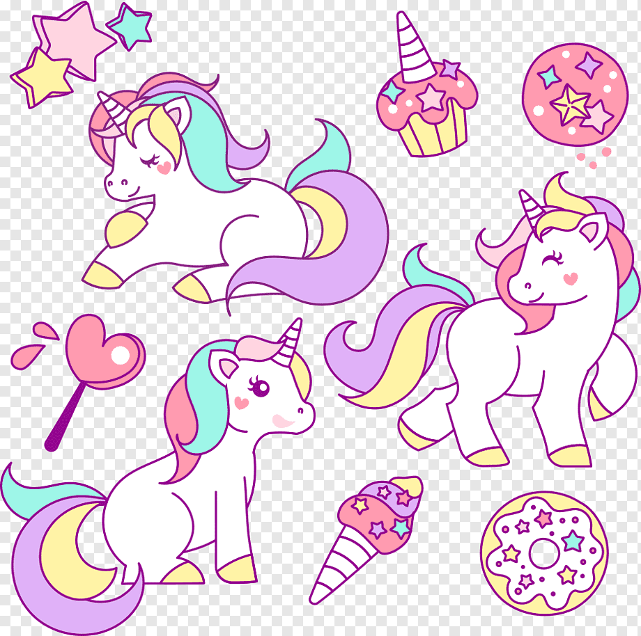 white unicorn illustration, Unicorn Drawing Illustration, cute pony, purple, text, happy Birthday Vector Images png