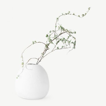 White vase collage element psd | Free PSD - rawpixel