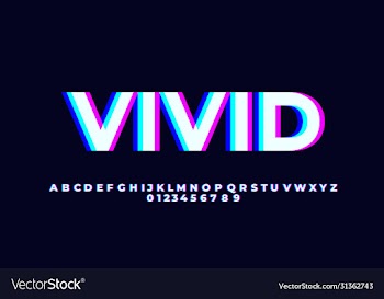 white vivid light font style design templates